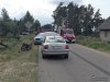 Wypadek motocykla z samochodem osobowych w miejscowości Pruskołęka 16.06.2019r.